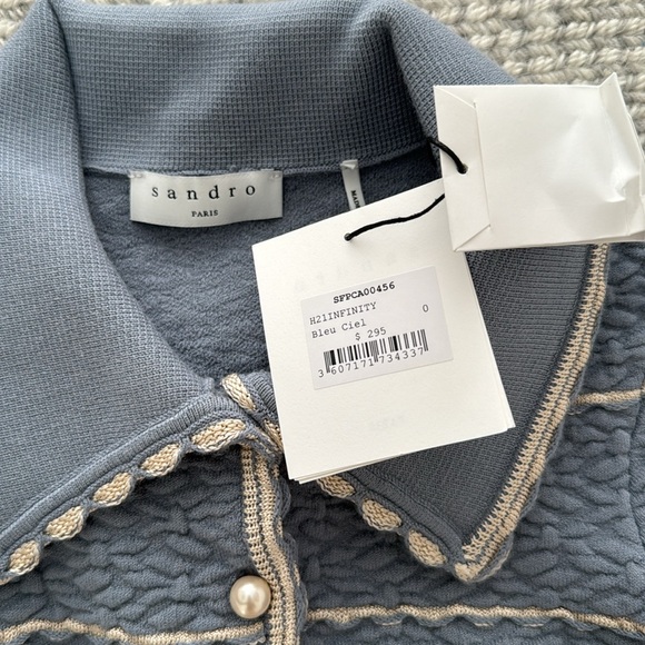 Sandro sweater jacket NWT - Picture 3 of 4